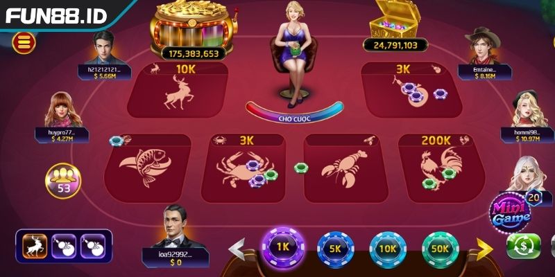 Bầu Cua FUN88 - Hướng Dẫn Chơi Và Chiến Thuật Dễ Thắng 1 Khái quát tựa game Bầu Cua FUN88