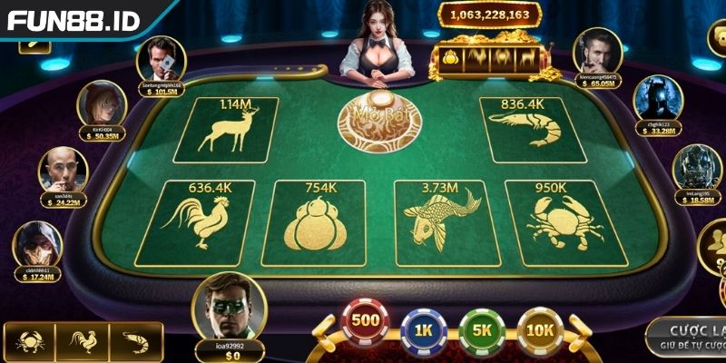 Bầu Cua FUN88 - Hướng Dẫn Chơi Và Chiến Thuật Dễ Thắng 2 Nắm vững luật chơi game Bầu Cua chuẩn xác từ FUN88